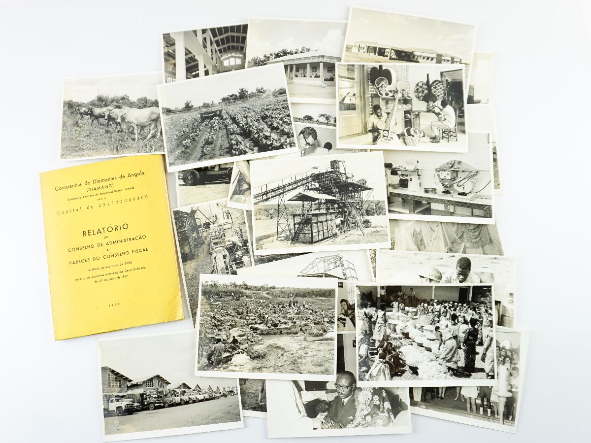 Companhia de Diamantes de Angola – Relatório e fotografias (1966-1967)