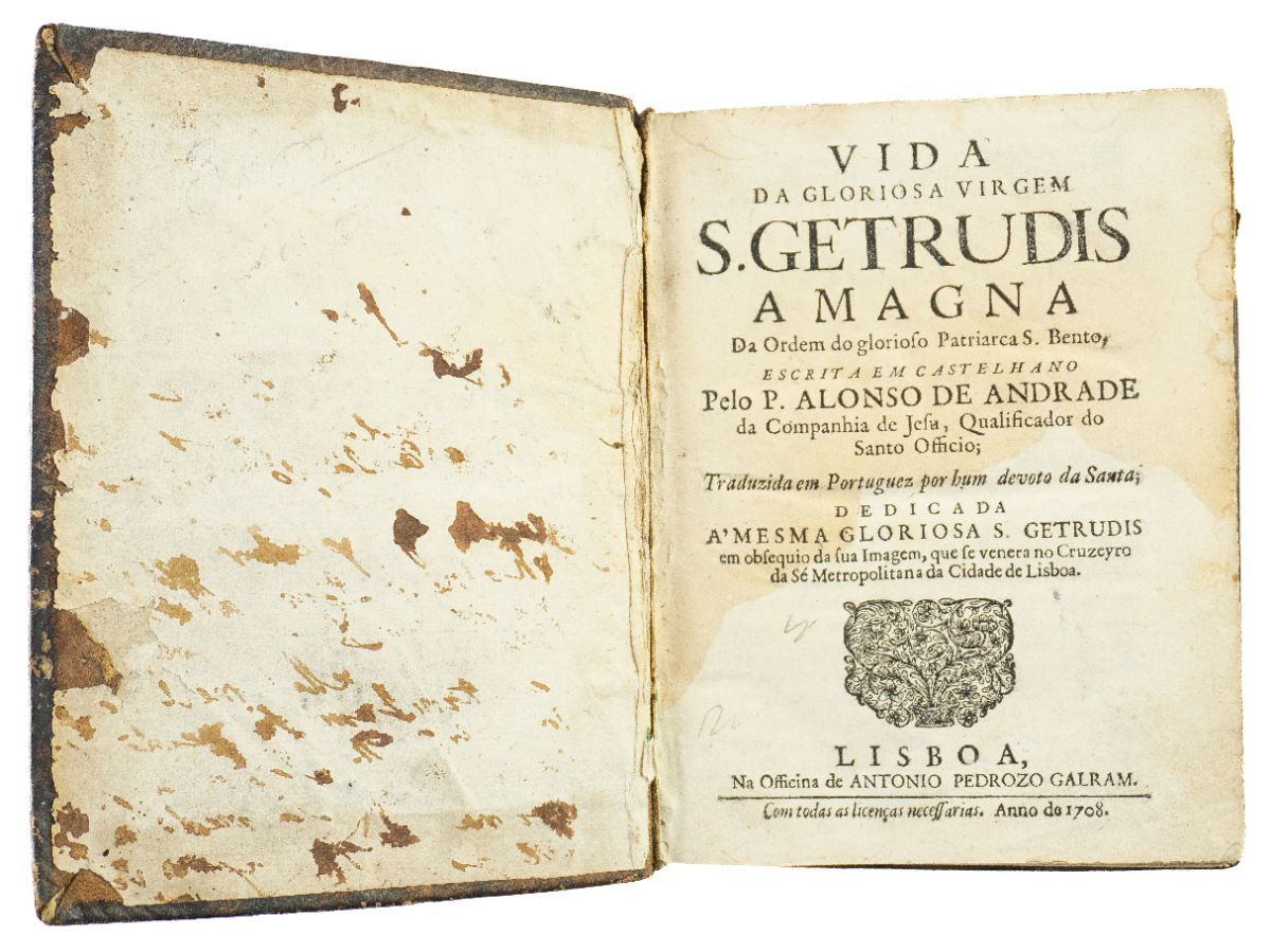 Vida da Gloriosa Virgem S. Getrudis (1708)