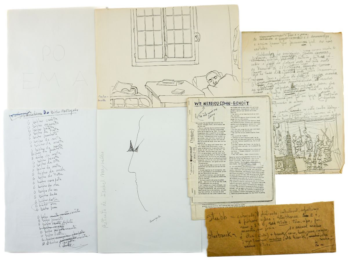 Mário Cesariny – documentação e desenhos