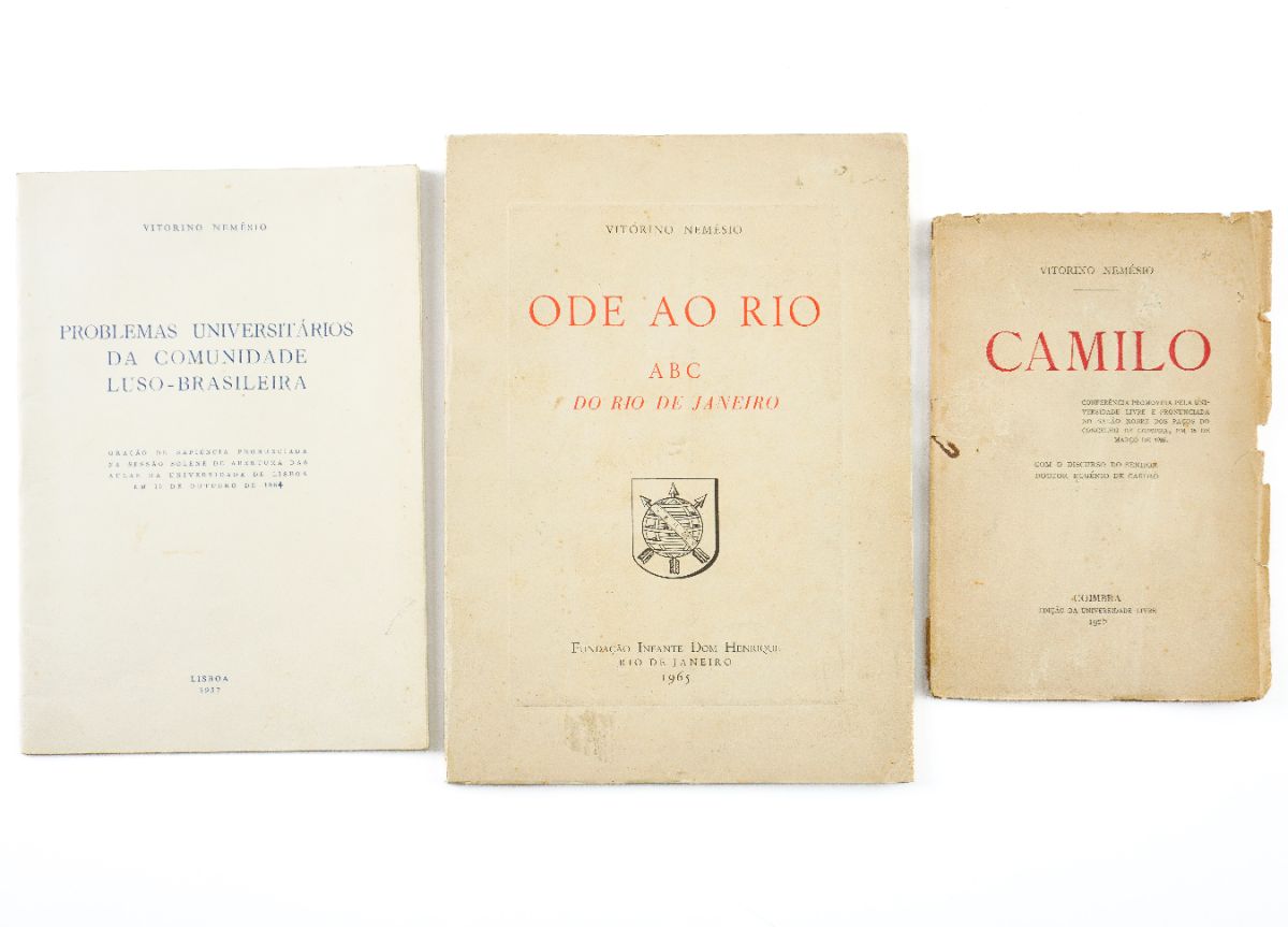 Vitorino Nemésio – primeiras edições com dedicatória