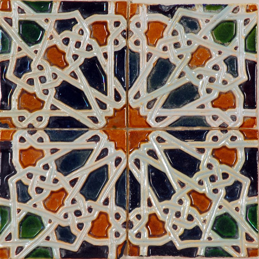 Painel de 4 azulejos