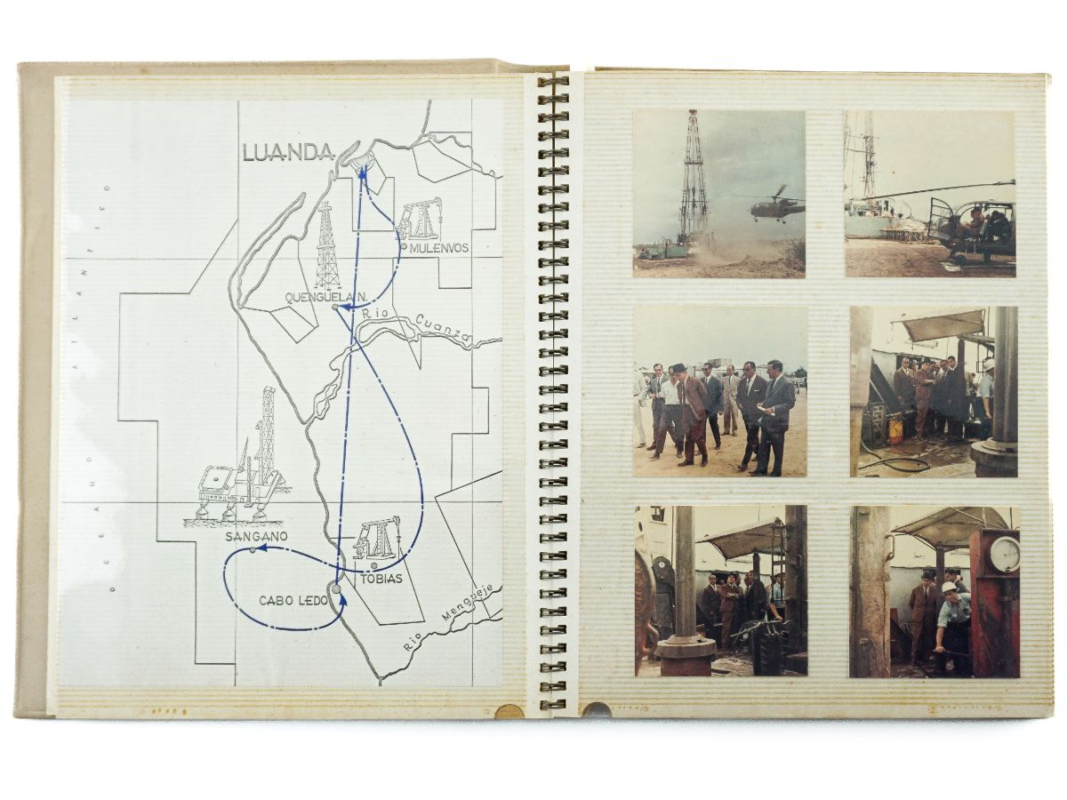 Álbum de Fotografias – Quenguela Norte e Instalações da Petrangol em Cabo Ledo