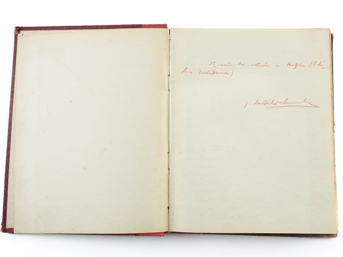 Manuscrito – Missão de Estudo a Angola – Política Indígena (1951)