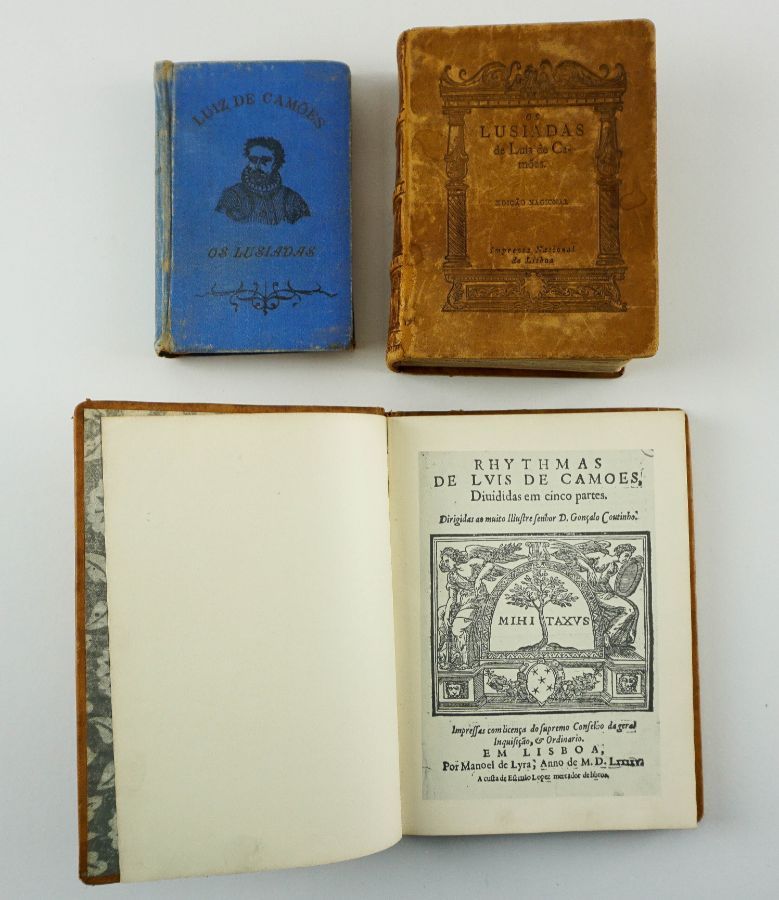Luis de Camões, 3 livros
