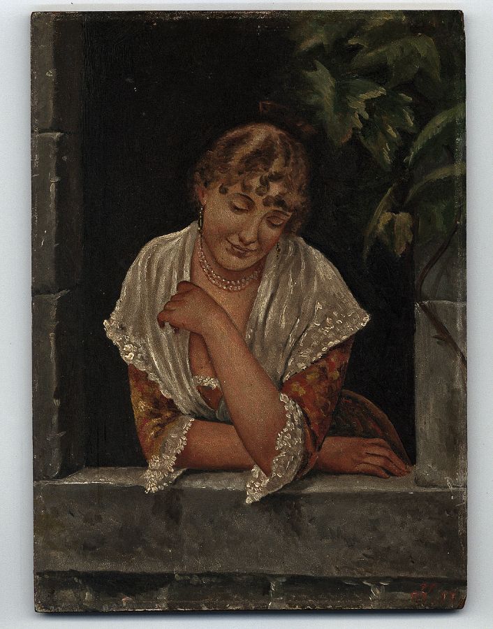 Senhora à janela