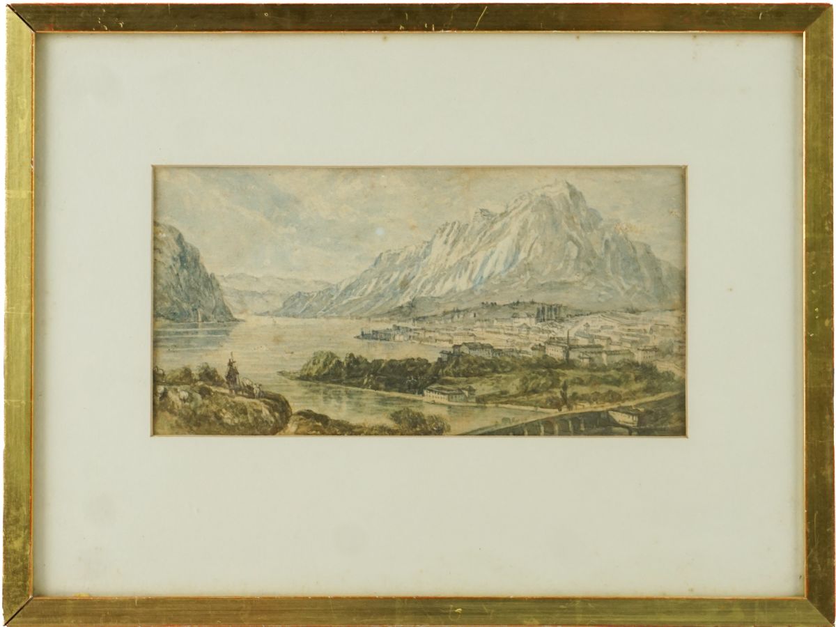 Paisagem com montanha