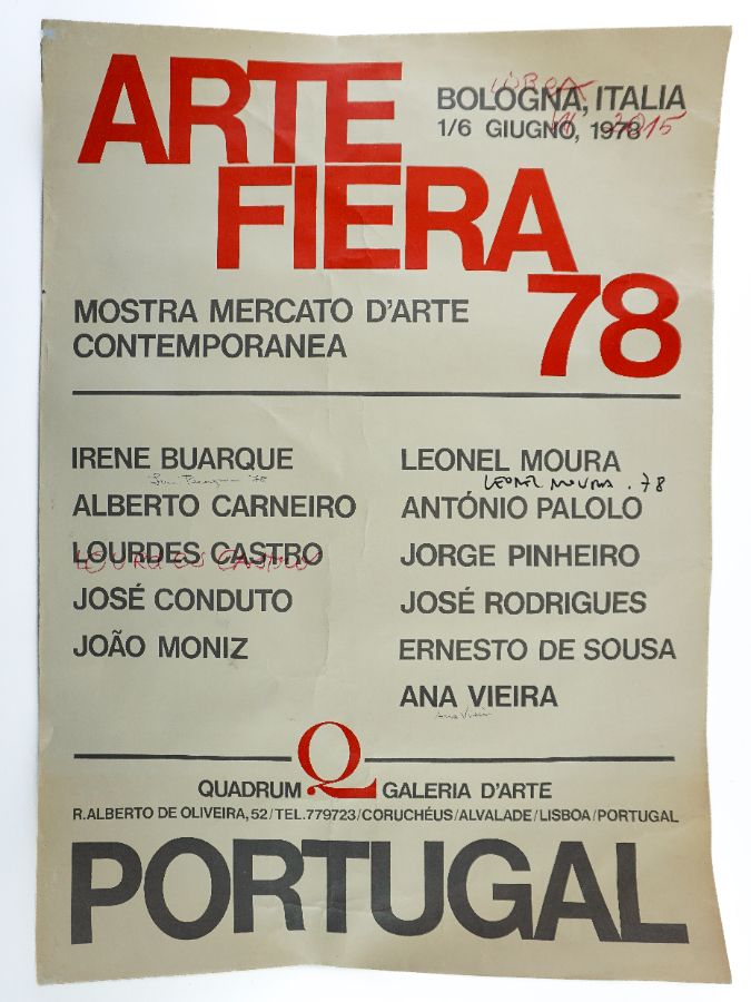 Cartaz de artista