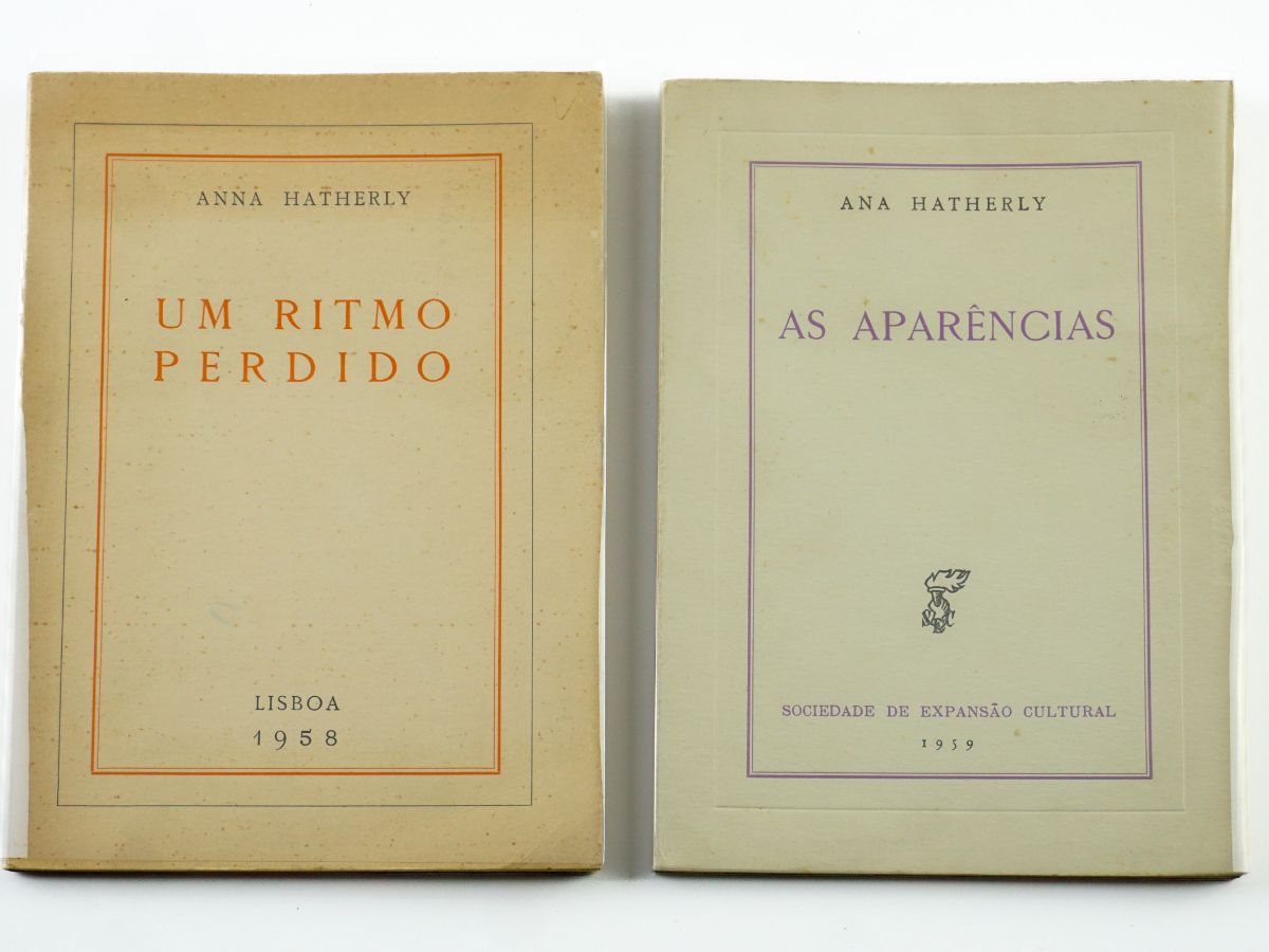 Ana Hatherly – primeiros livros da autora com dedicatória