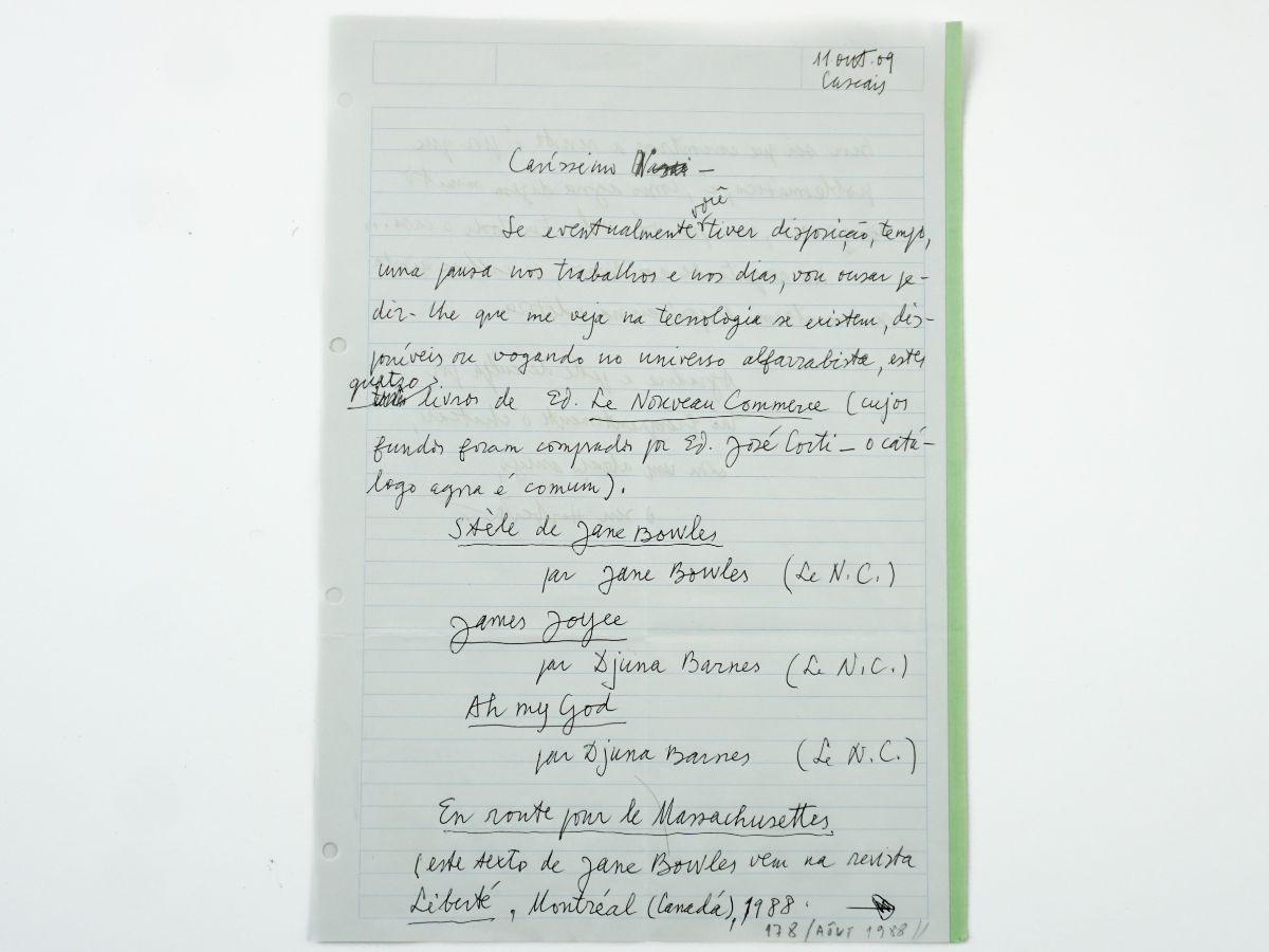 Herberto Helder – Manuscrito