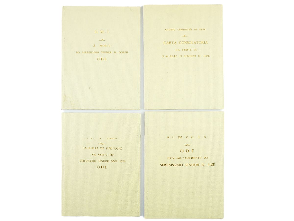 Conjunto de 4 odes dedicadas a D. José