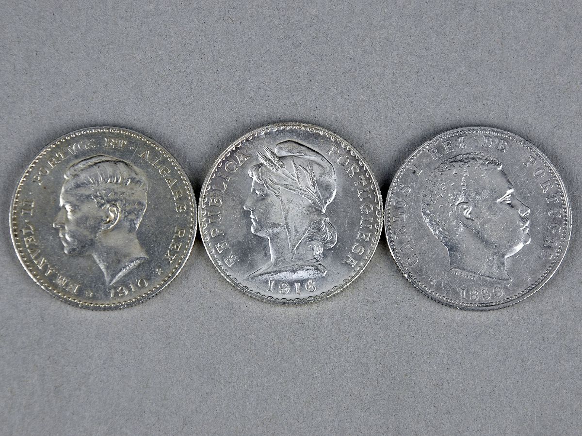 3 Moedas Portuguesas