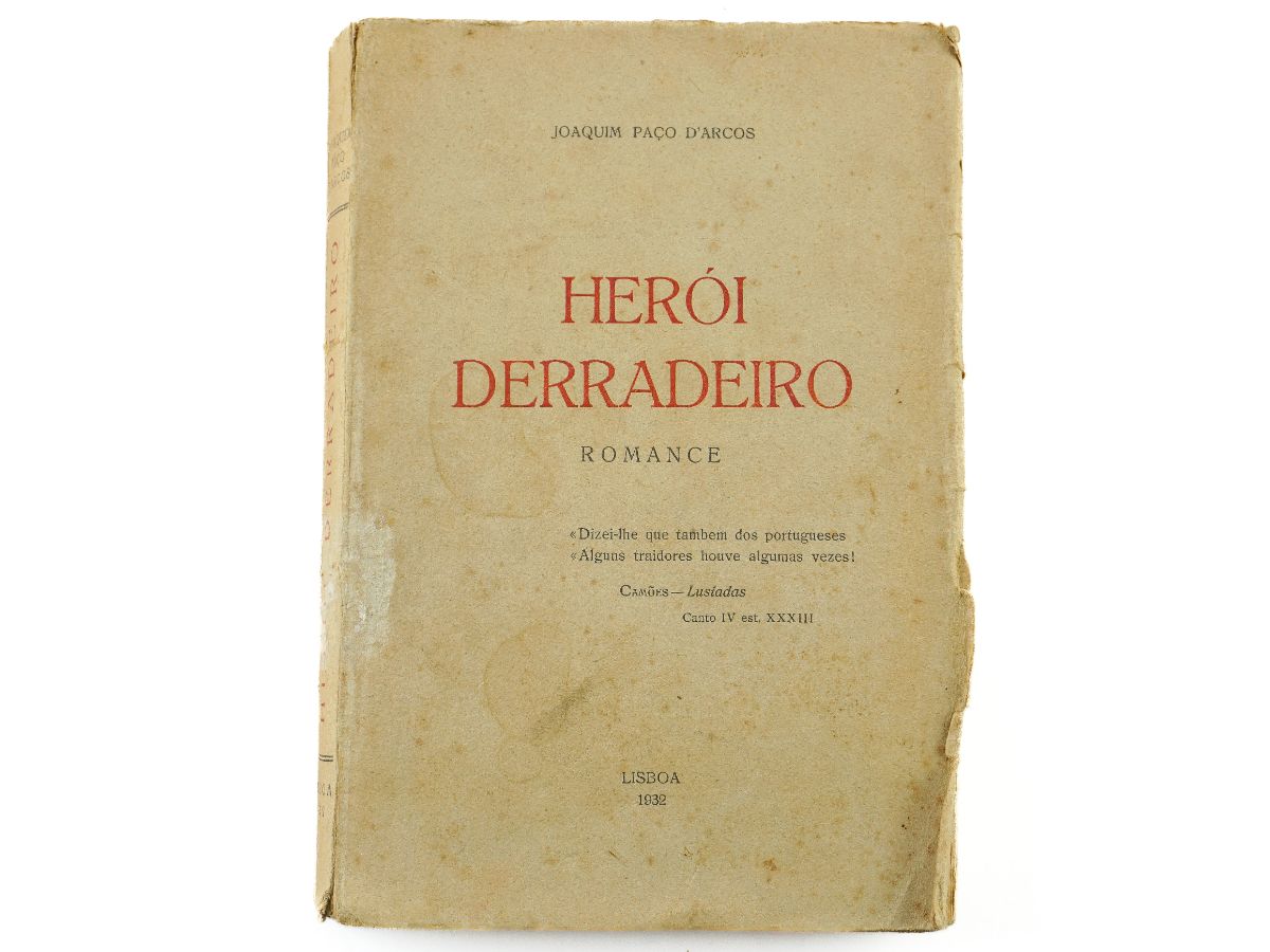 Joaquim Paço D’Arcos – primeira obra de ficção do autor