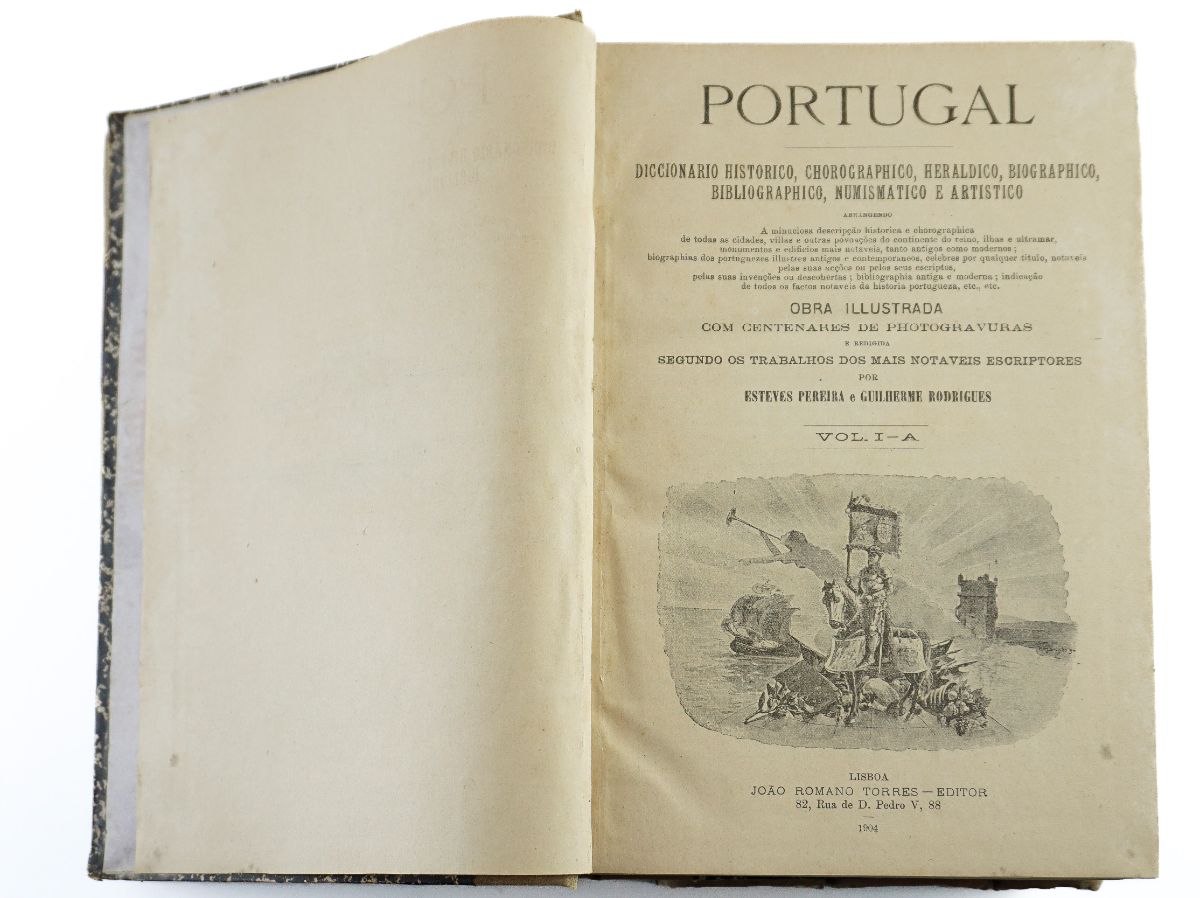 Portugal; Diccionario Historico, Chorographico, Heraldico, Biographico, Bibliographico, Numismatico E Artistico (1904-1915)