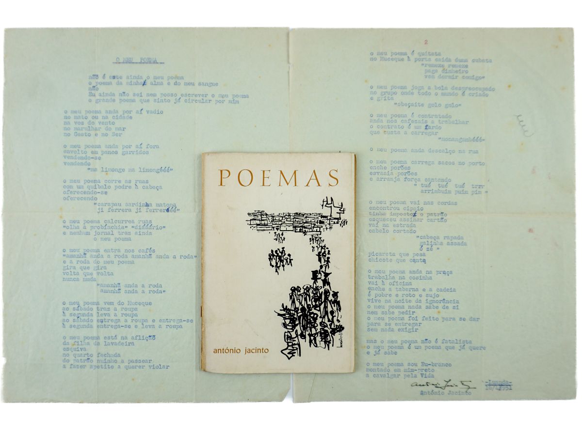 António Jacinto – Livro e manuscrito
