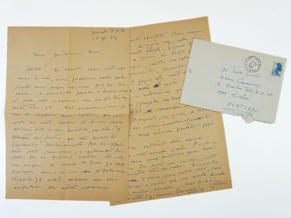 António Dacosta – manuscrito