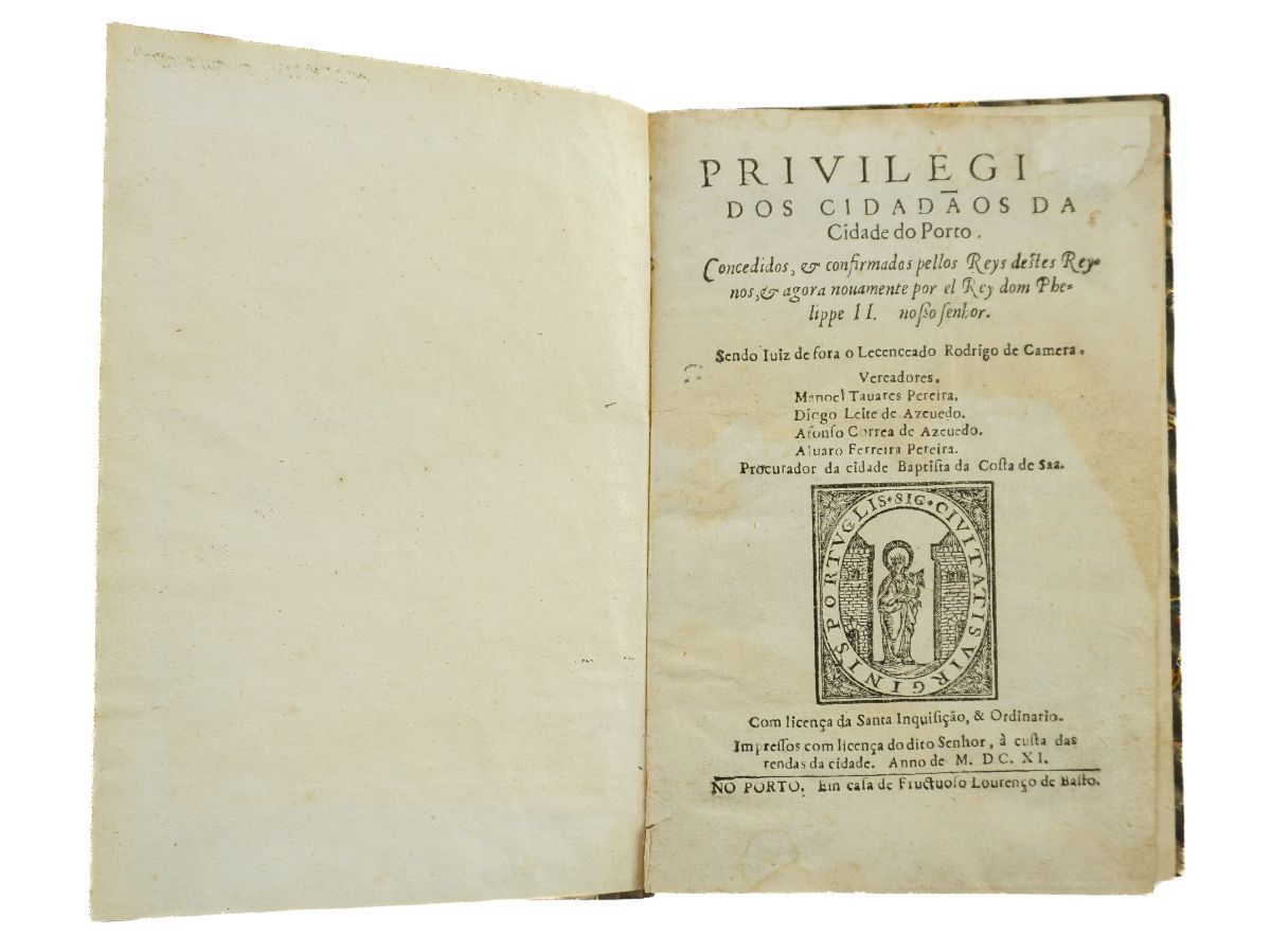 Privilegios dos Cidadãos da Cidade do Porto (1611)