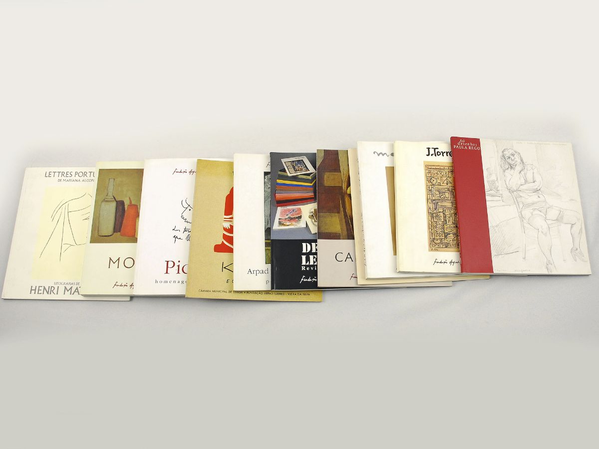 11 Livros da Fundação Arpad Szenes Vieira da Silva