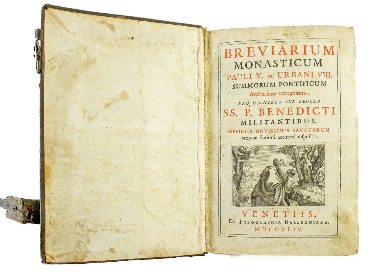 Breviarium Monasticum – 1744
