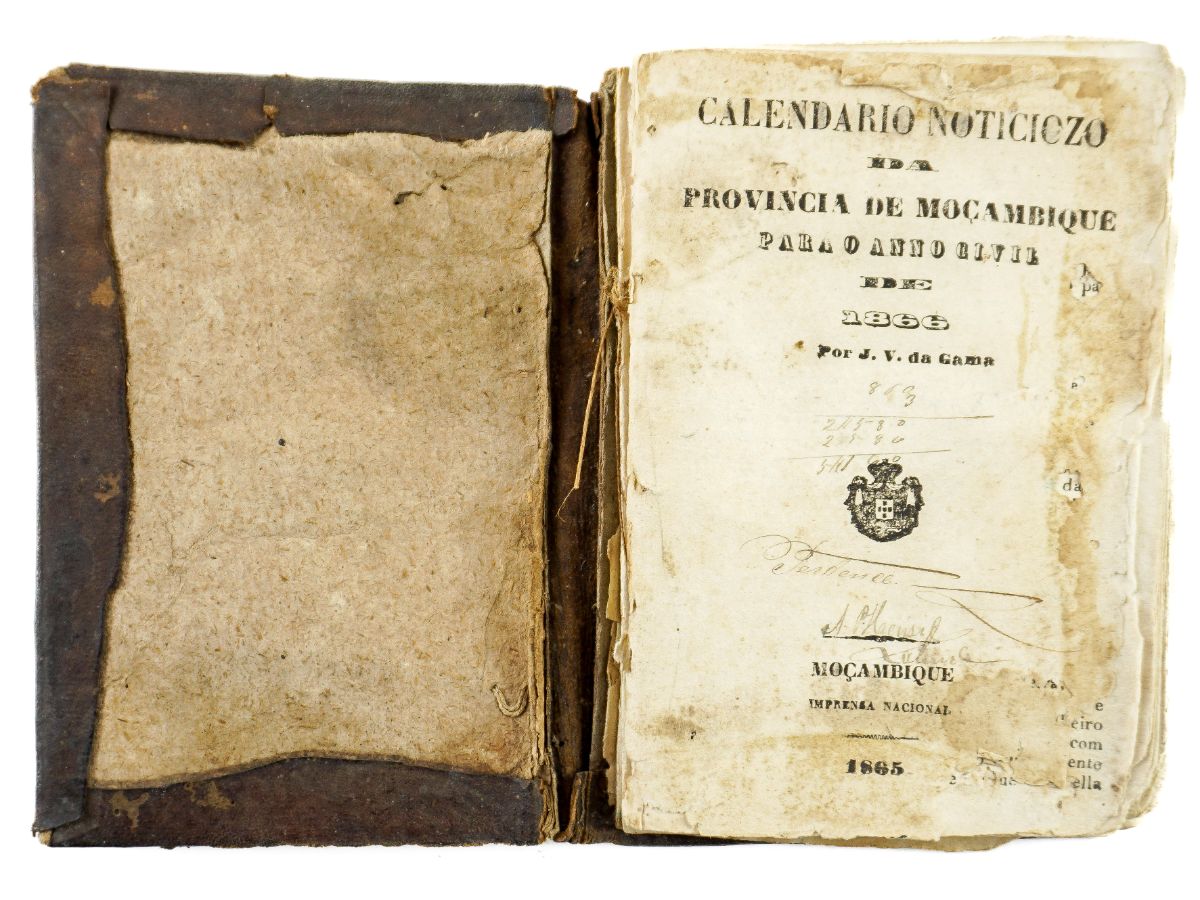 Calendário Noticiozo da Provincia de Moçambique para o Anno Civil de 1866