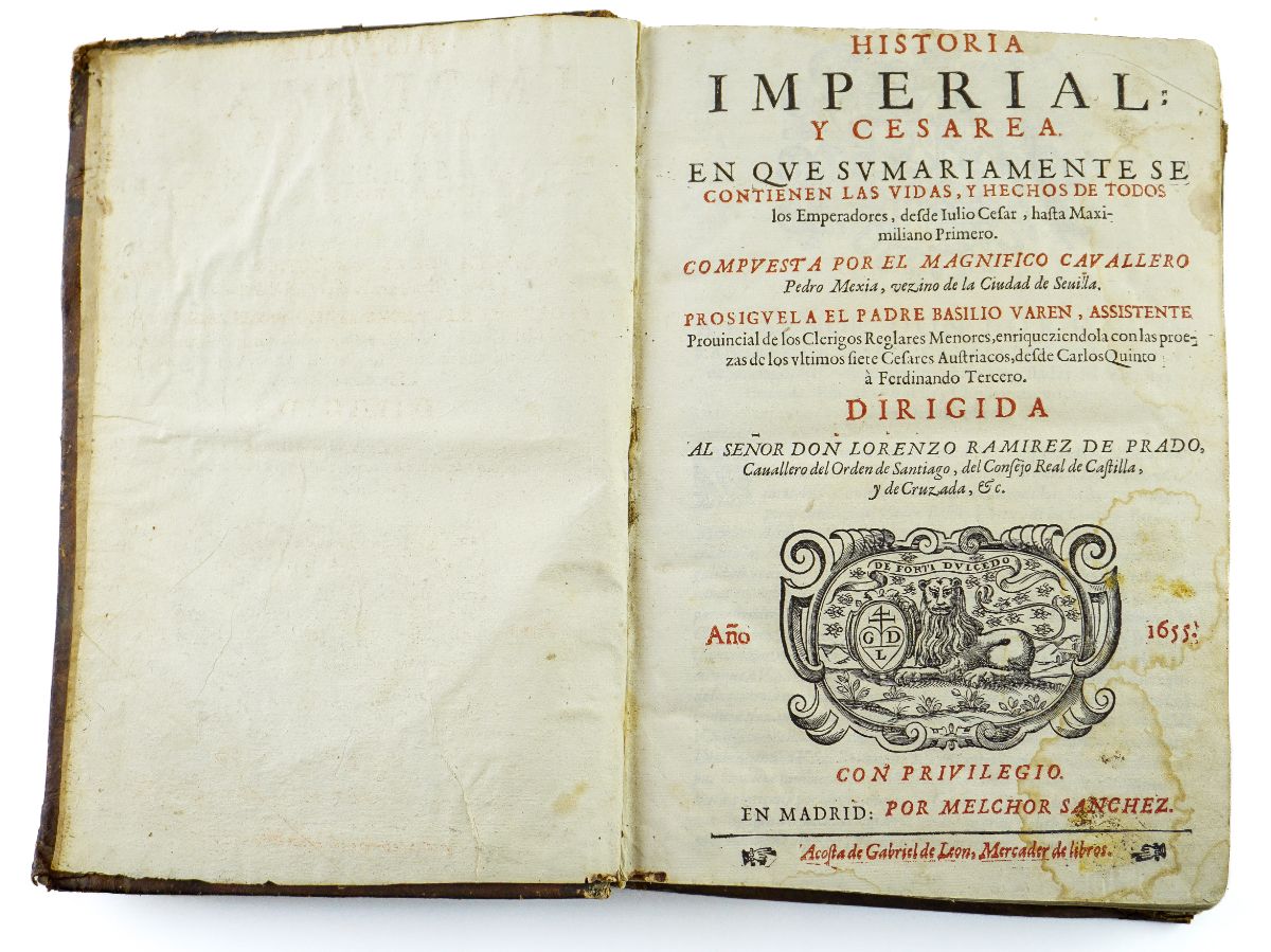 História Imperial Y Cesarea – 1655