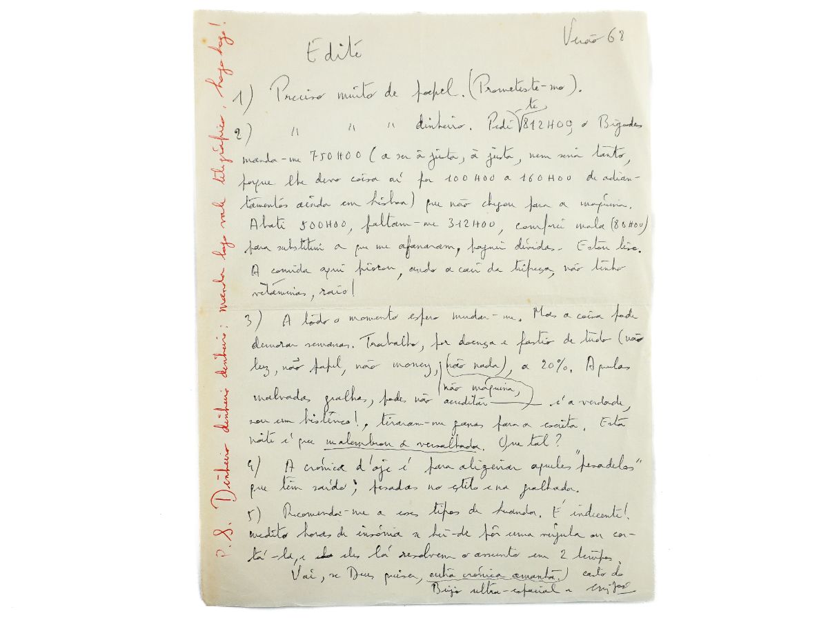 Luiz Pacheco – Manuscritos