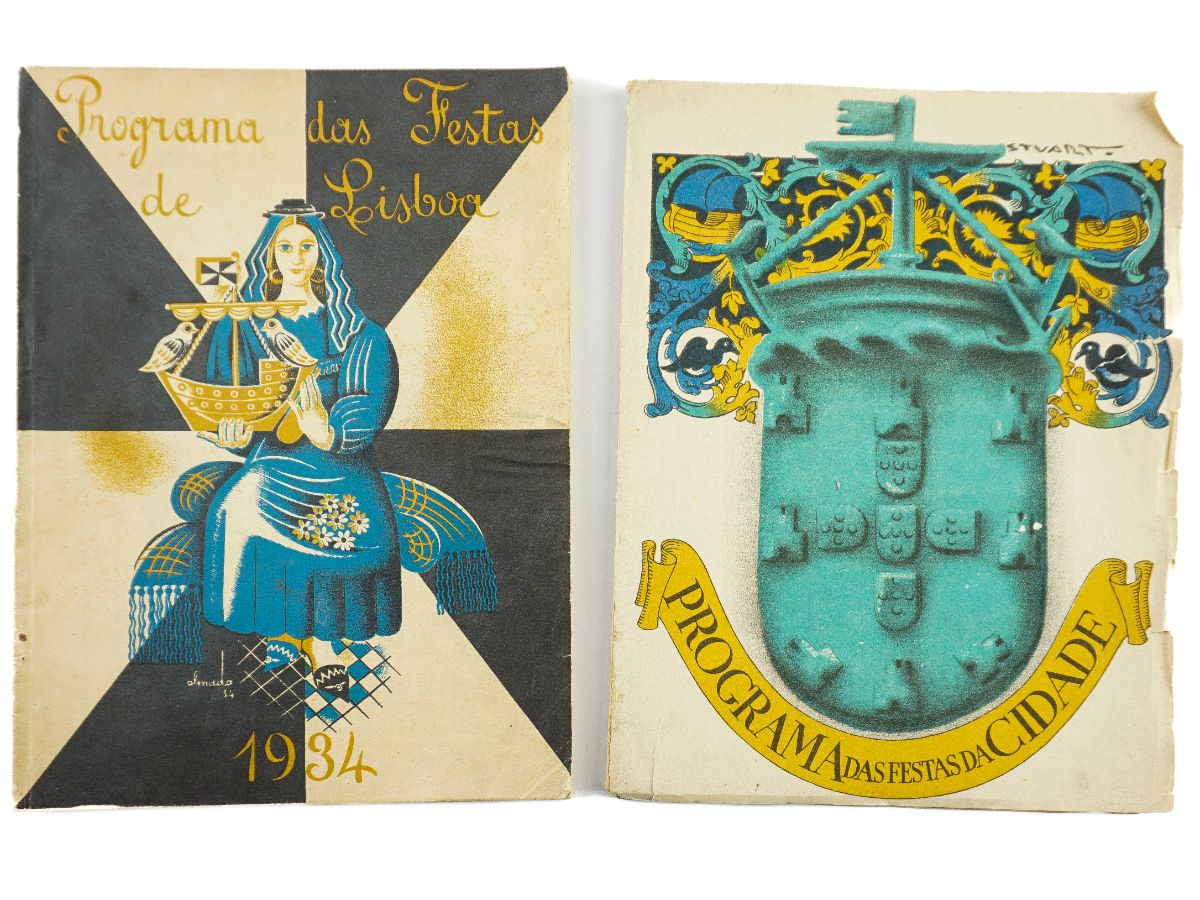 Almada Negreiros – Stuart Carvalhais Programa de Festas da Cidade de Lisboa 1934-1935