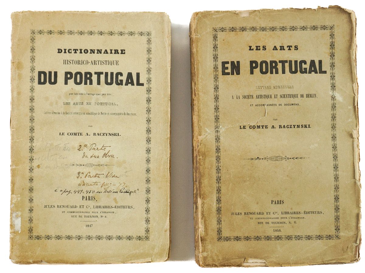 Raczynski – Les Arts En Portugal e Dictionnaire historico-artistique du Portugal (1946- 1847)