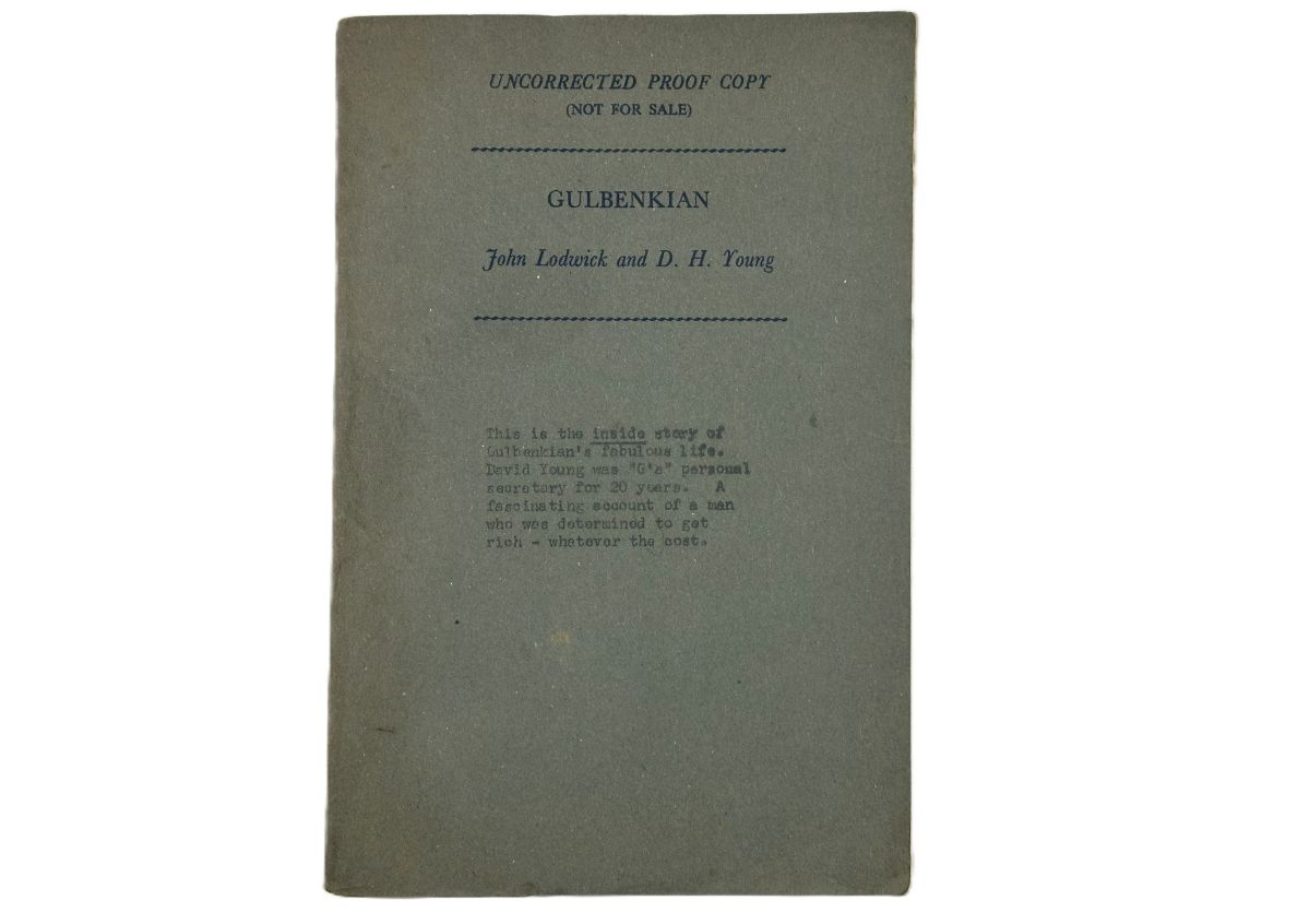 Gulbenkian – Proof copy