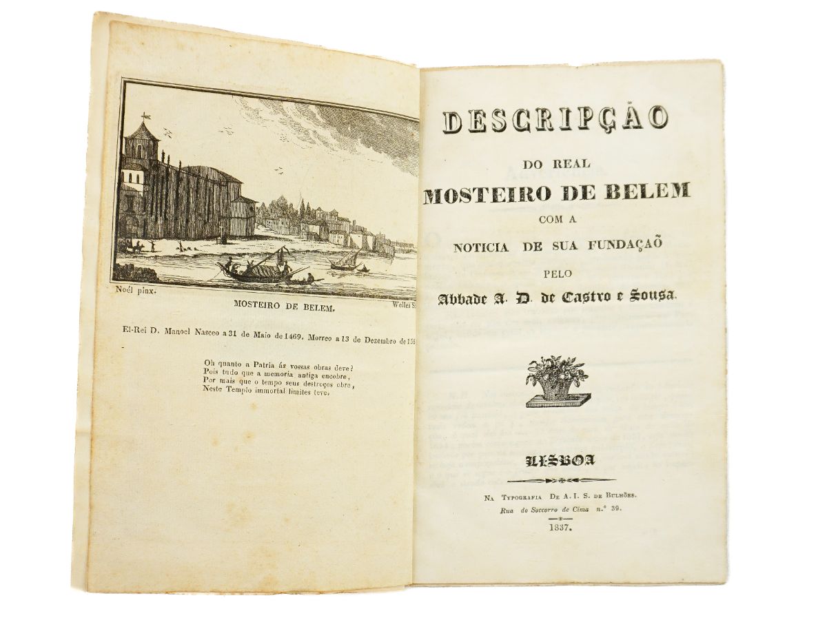 Descripcao do real Mosteiro de Belem (1837)