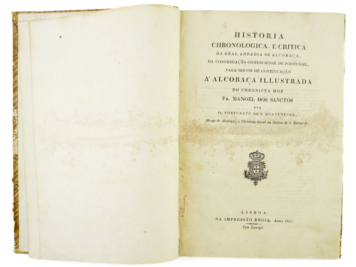 A Ordem de Cister e a Abadia de Alcobaça (1827)