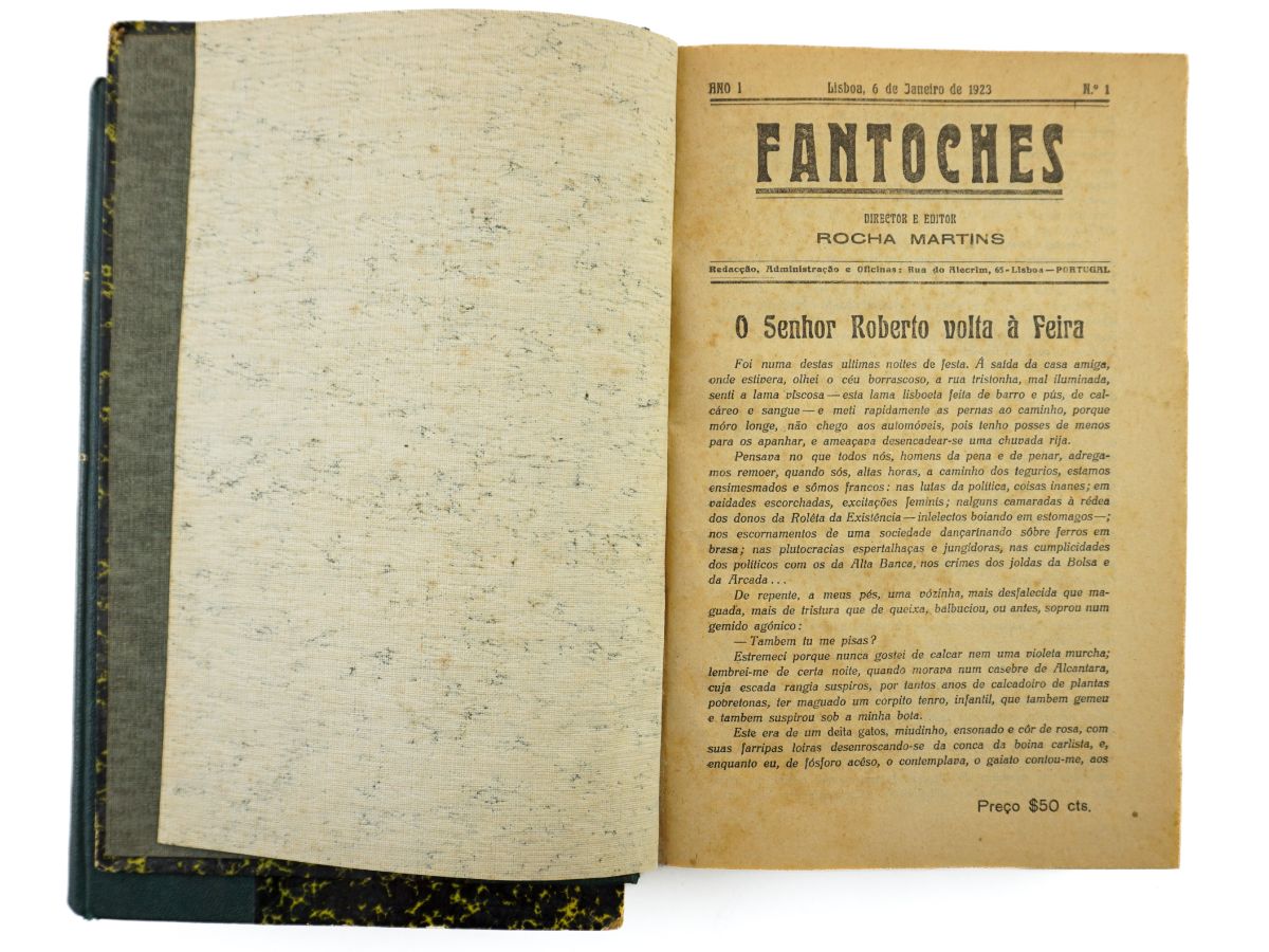 Fantoches por Rocha Martins ( 1923 -1924 )