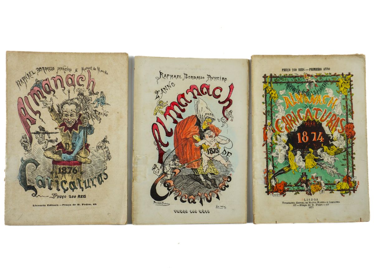 Rafhael Bordallo Pinheiro – Almanach de Caricaturas (1874-1876)
