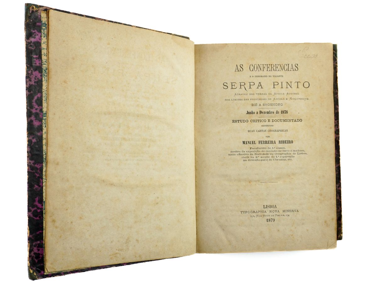 As Conferências e o Itinerário do Viajante Serpa Pinto (1879)