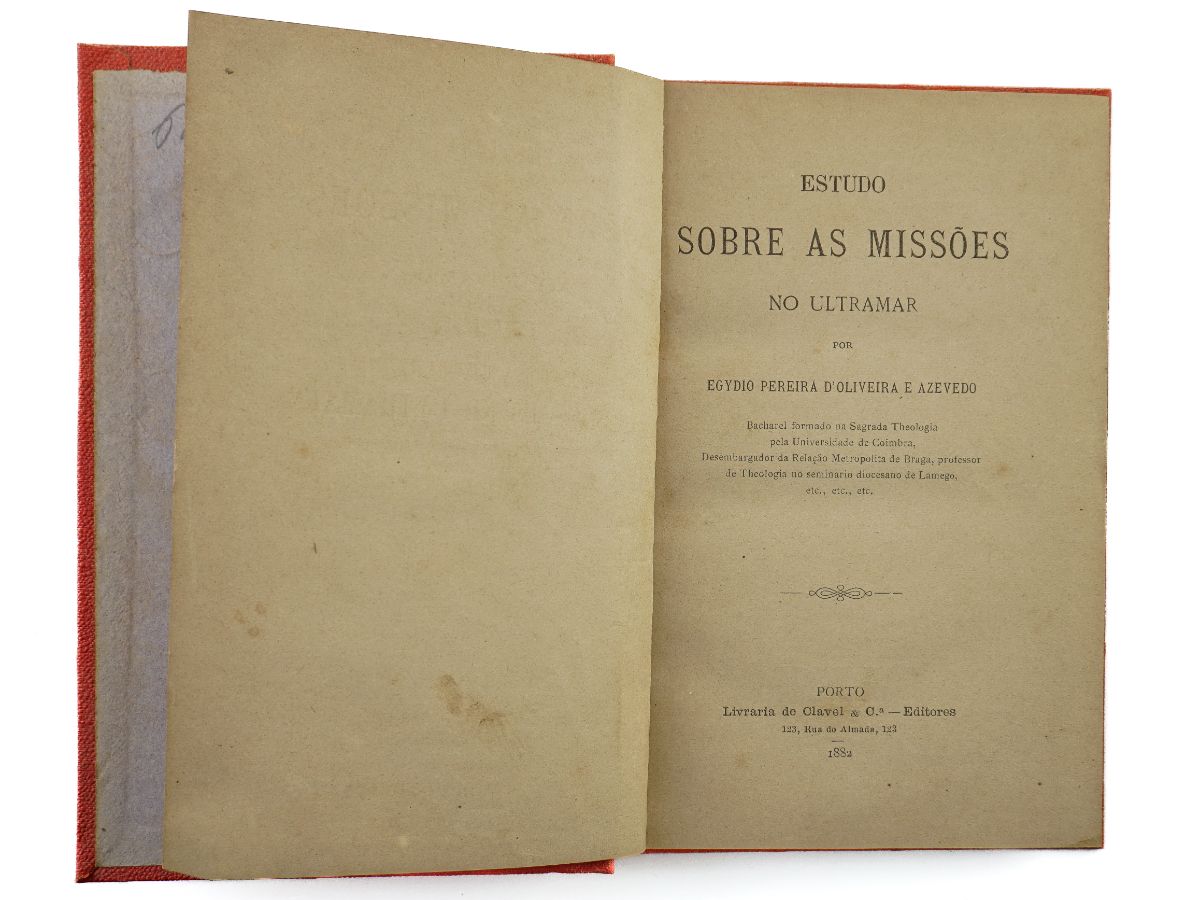 Estudo sobre as Missões no Ultramar (1882)