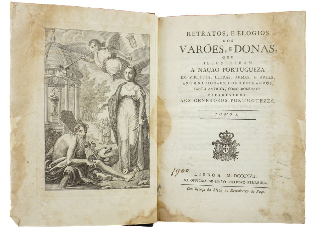 Retratos e Elogios de Varões e Donas que ilustraram a Nação Portuguesa (1806-1822)