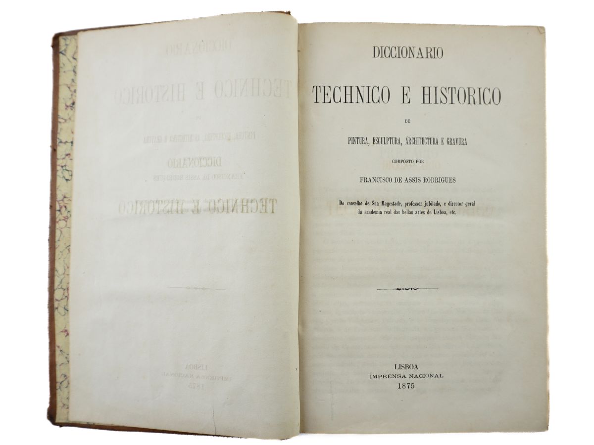 Dicionário Técnico e Histórico de Pintura, Escultura, Arquitectura e Gravura 