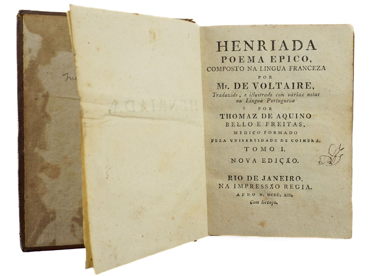 Henriada Poema Epico – 1ª edição brasileira