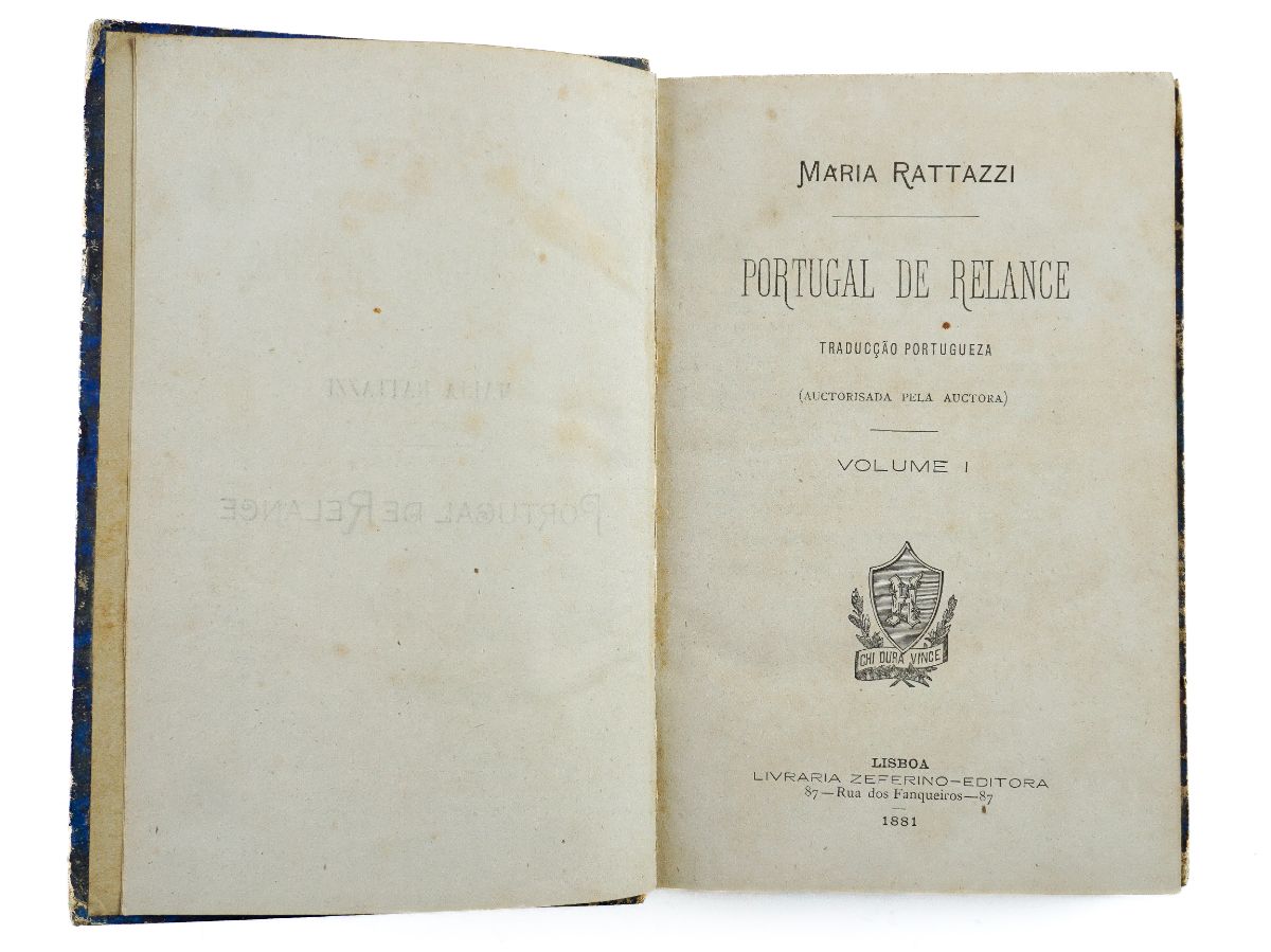 Maria Rattazzi - Portugal de Relance (1882)
