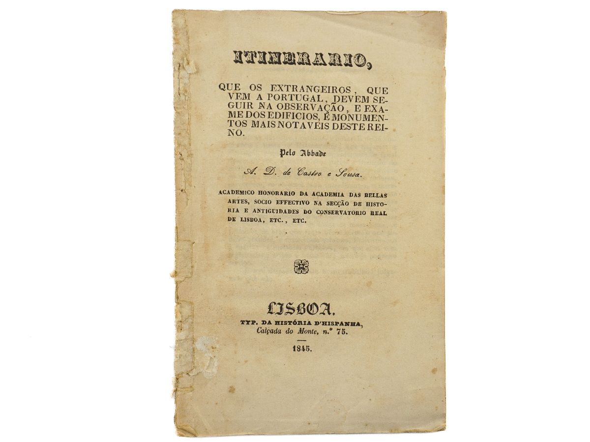 Guia Turístico Pioneiro (1845)