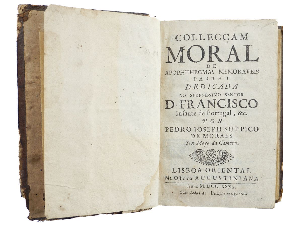 Collecçam moral de apophthegmas memoraveis (1732)