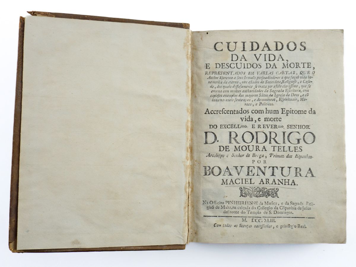 Cuidados da Morte e Descuidos da Vida (1743)