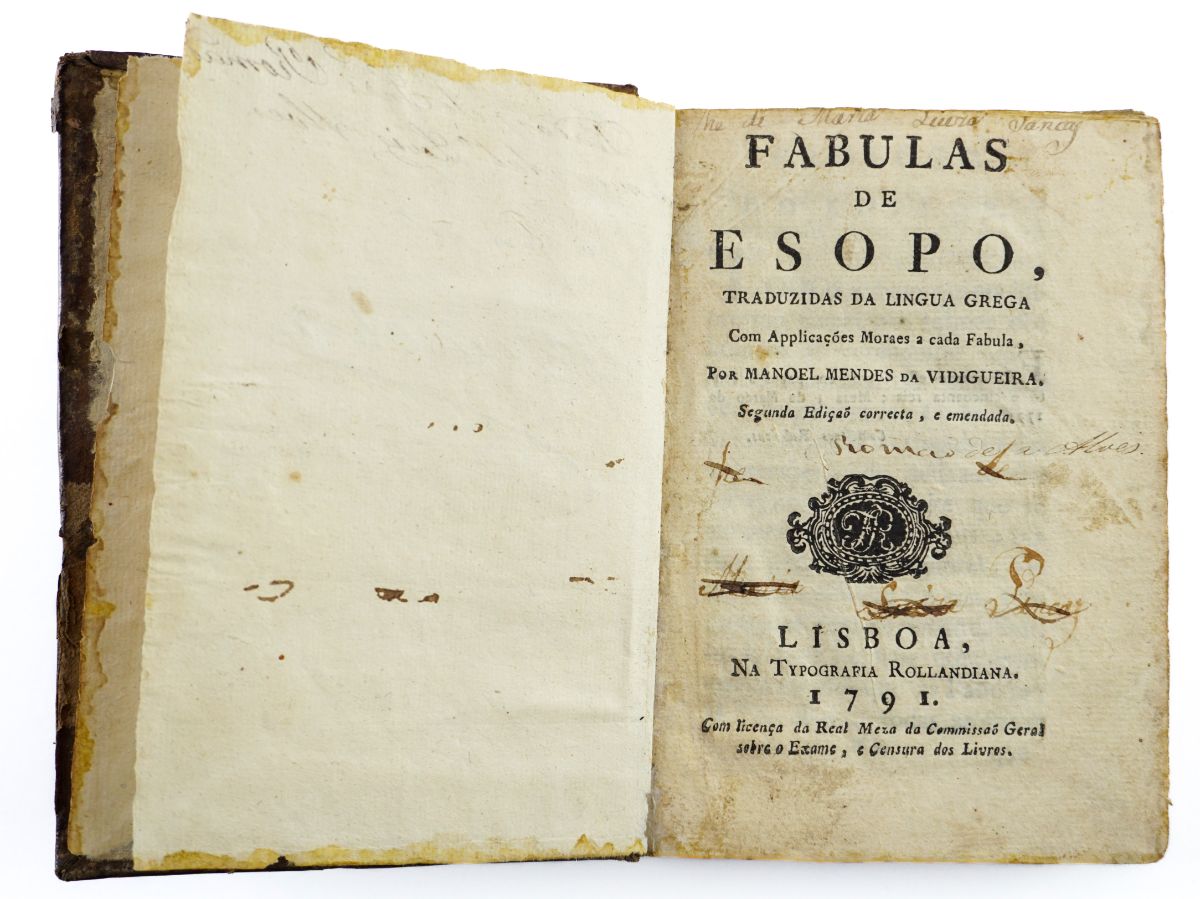 Fábulas de Esopo (1791)