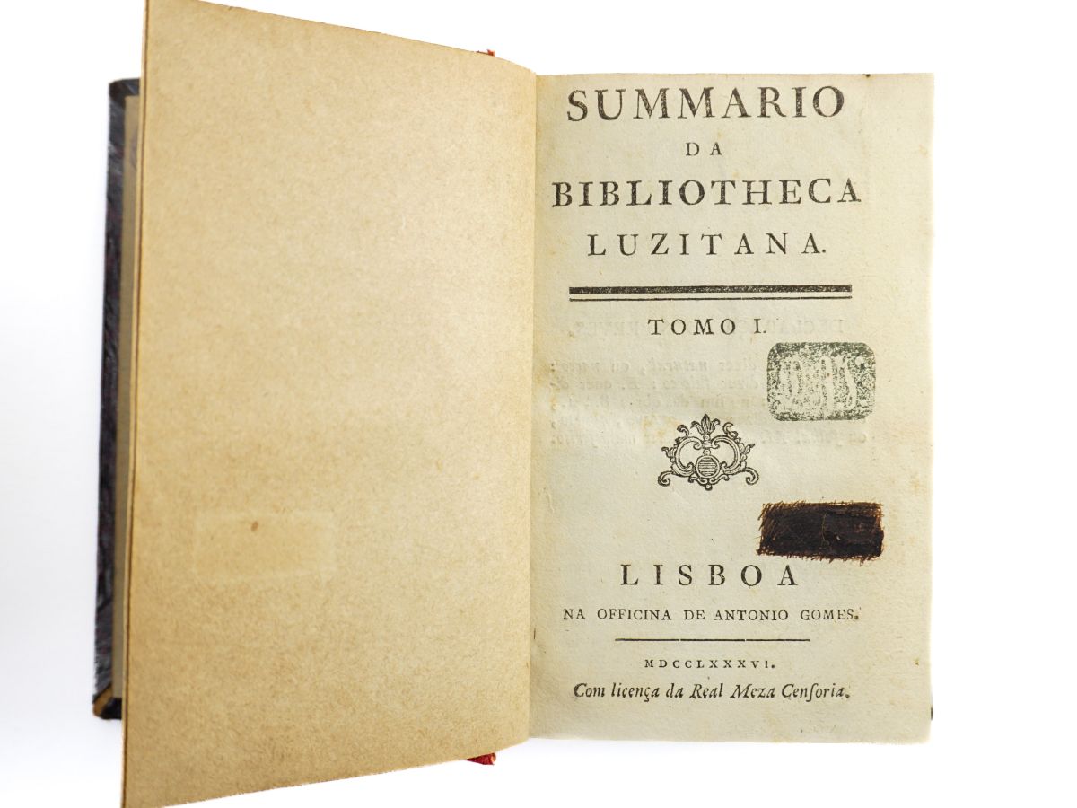 Sumário da Biblioteca Lusitana (1786-1787)