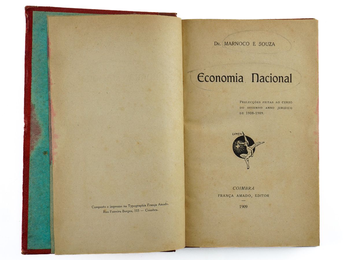 Marnoco de Sousa, Economia Nacional (1909)