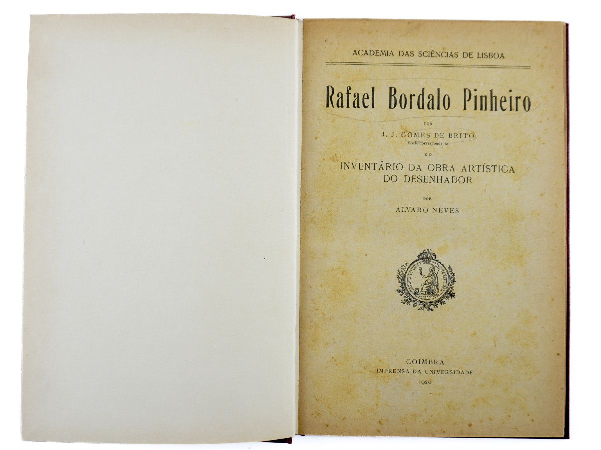 Inventário dos Trabalhos e Rafael Bordalo Pinheiro (1920)