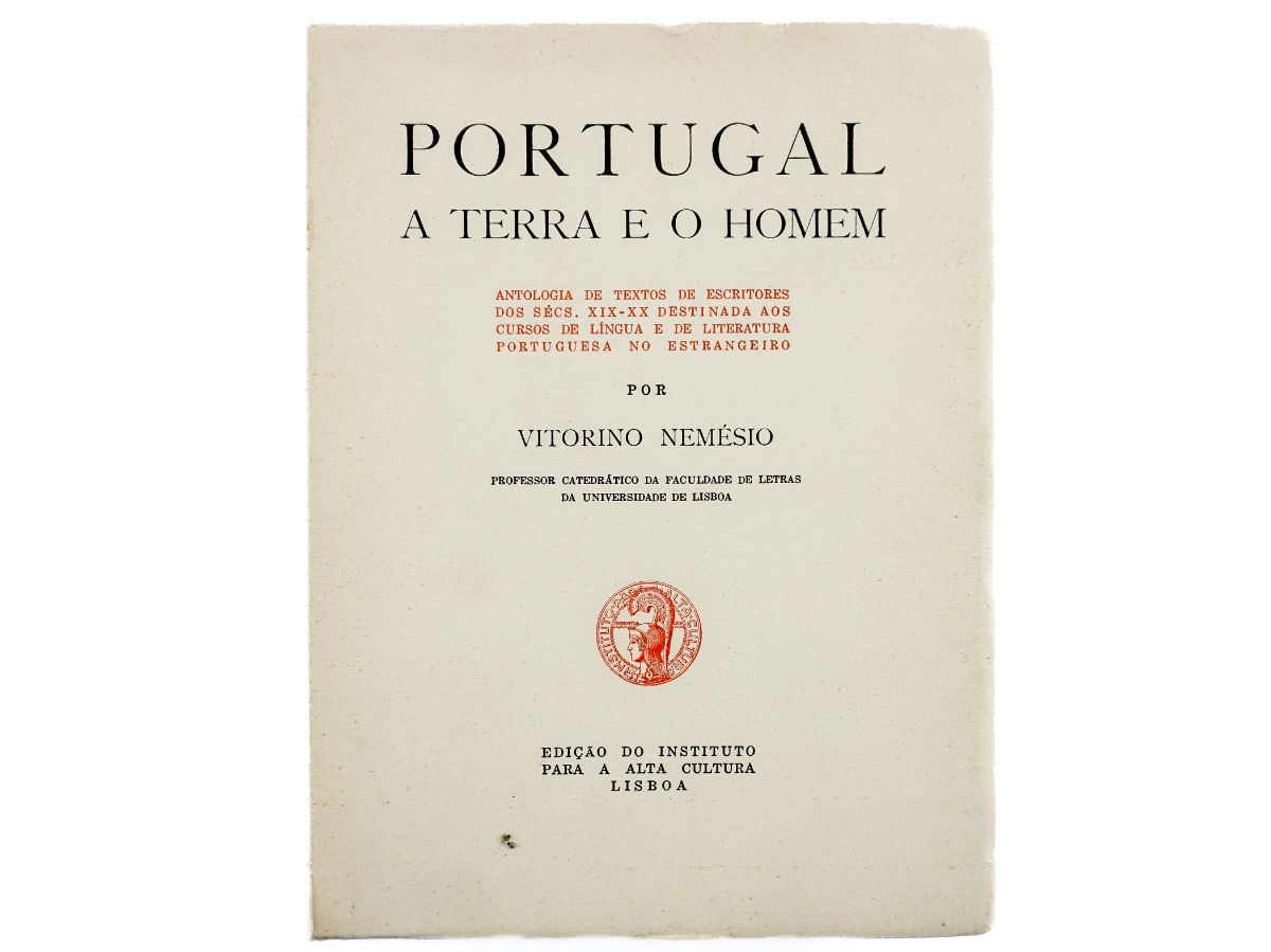 Vitorino Nemésio – Portugal a Terra e o Homem (1ª edição 1948)