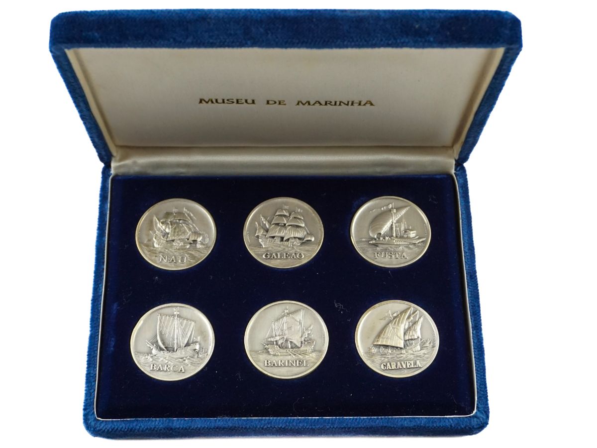6 Medalhas de Barcos