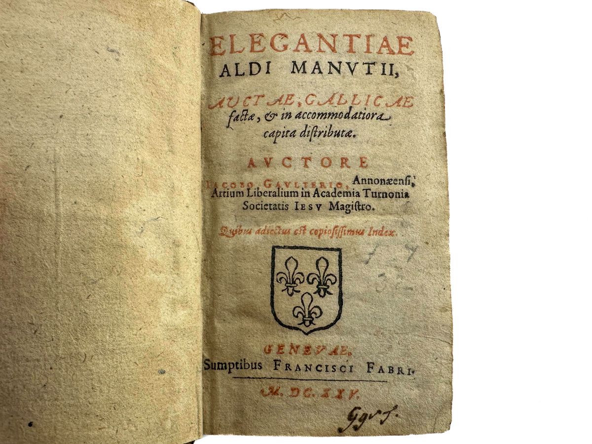 Aldo Manúcio (1625)