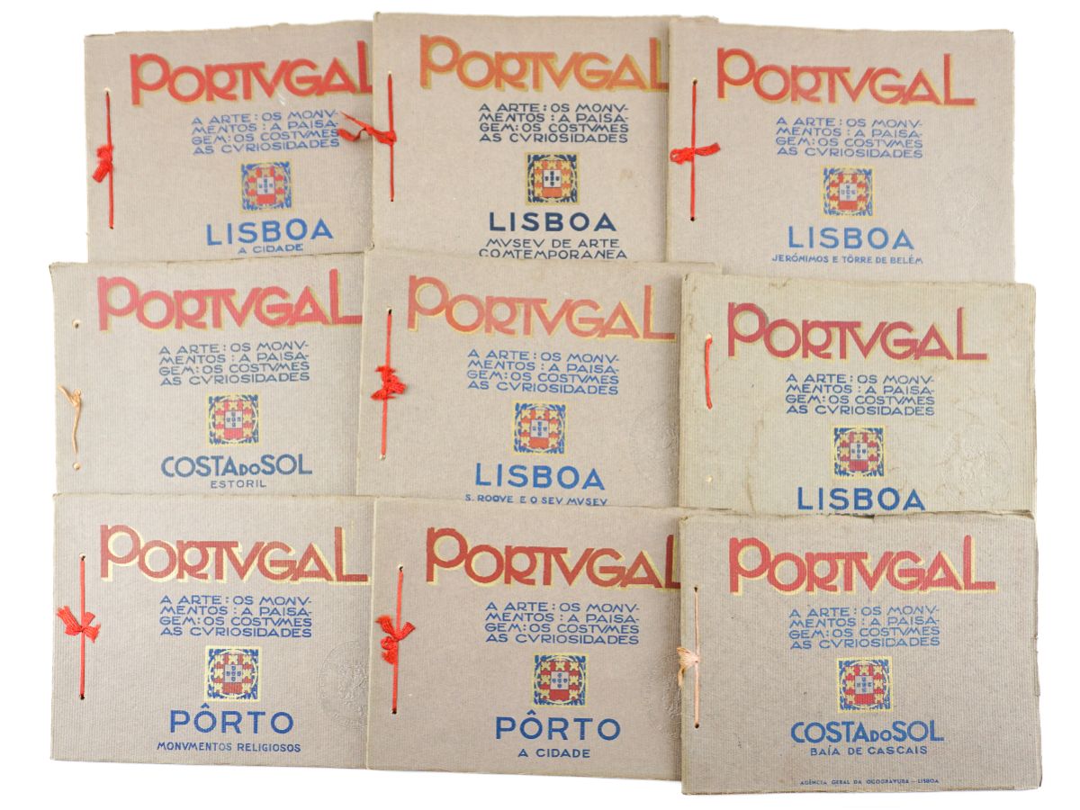 Portugal A Arte Os Monumentos A Paisagem Os Costumes. As Curiosidades.,