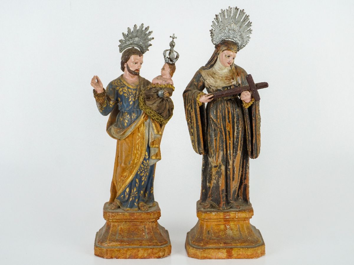 2 Esculturas religiosas